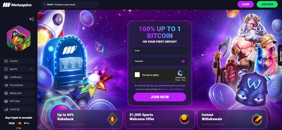 Metaspins &Kappa;&alpha;&zeta;ί&nu;&omicron; Online