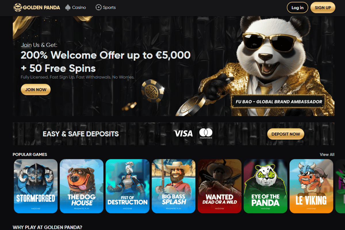 Golden Panda online casino &epsilon;&lambda;&lambda;&alpha;&delta;&alpha;